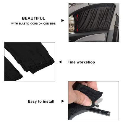 MagniShade® – Rideaux Auto Magnétiques Anti-Chaleur UV