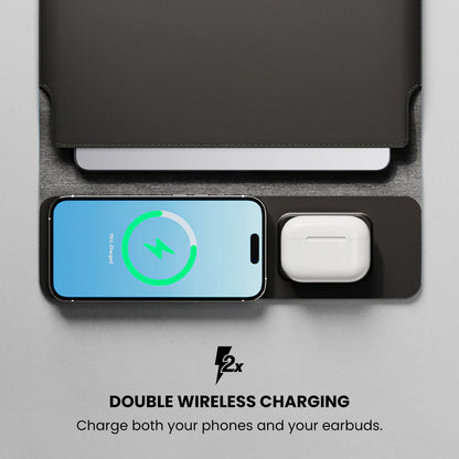 DeskGo® Sacoche 4-en-1  Transformez vos déplacements en bureau mobile