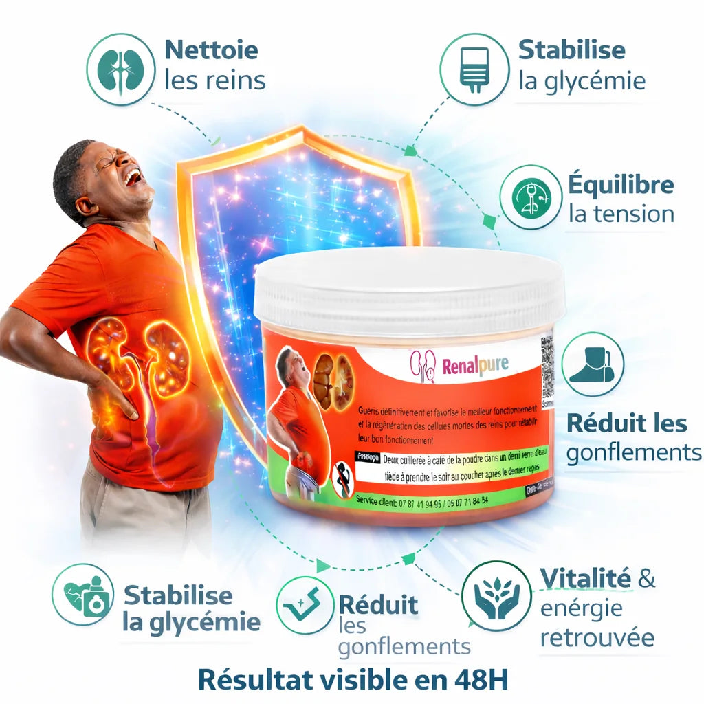 RenalPur™ – Reins, Glycémie & Vitalité Masculine