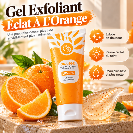 🍊 Gel Exfoliant Éclat à l’Orange