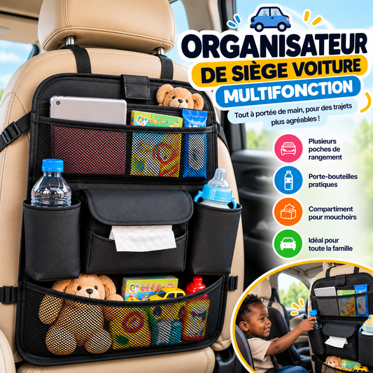 🚗 Organisateur de Siège Voiture Multifonction