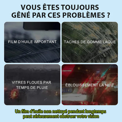 Dissolvant de Film d'Huile pour Vitres