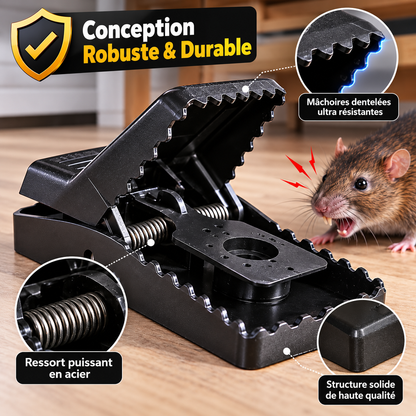 🐭 Piège à Souris et Rats Réutilisable – Efficace, Pratique & Facile à Installer !