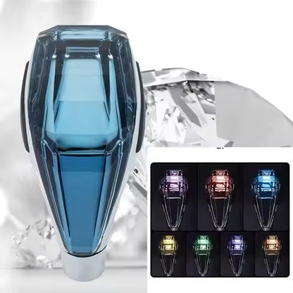 Cristalux® Pommeau de Levier de Vitesse en Cristal LED – Universel VW, Audi, Toyota & Plus