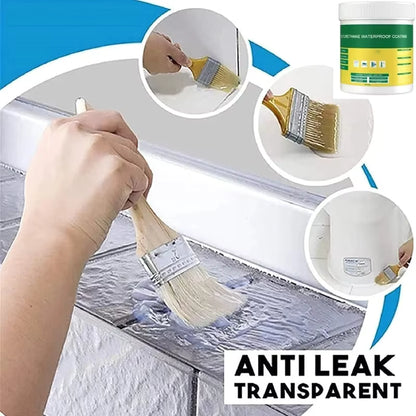 AquaShield™ Revêtement Anti-Fuite Transparent | Protection Imperméable Multi-Surfaces