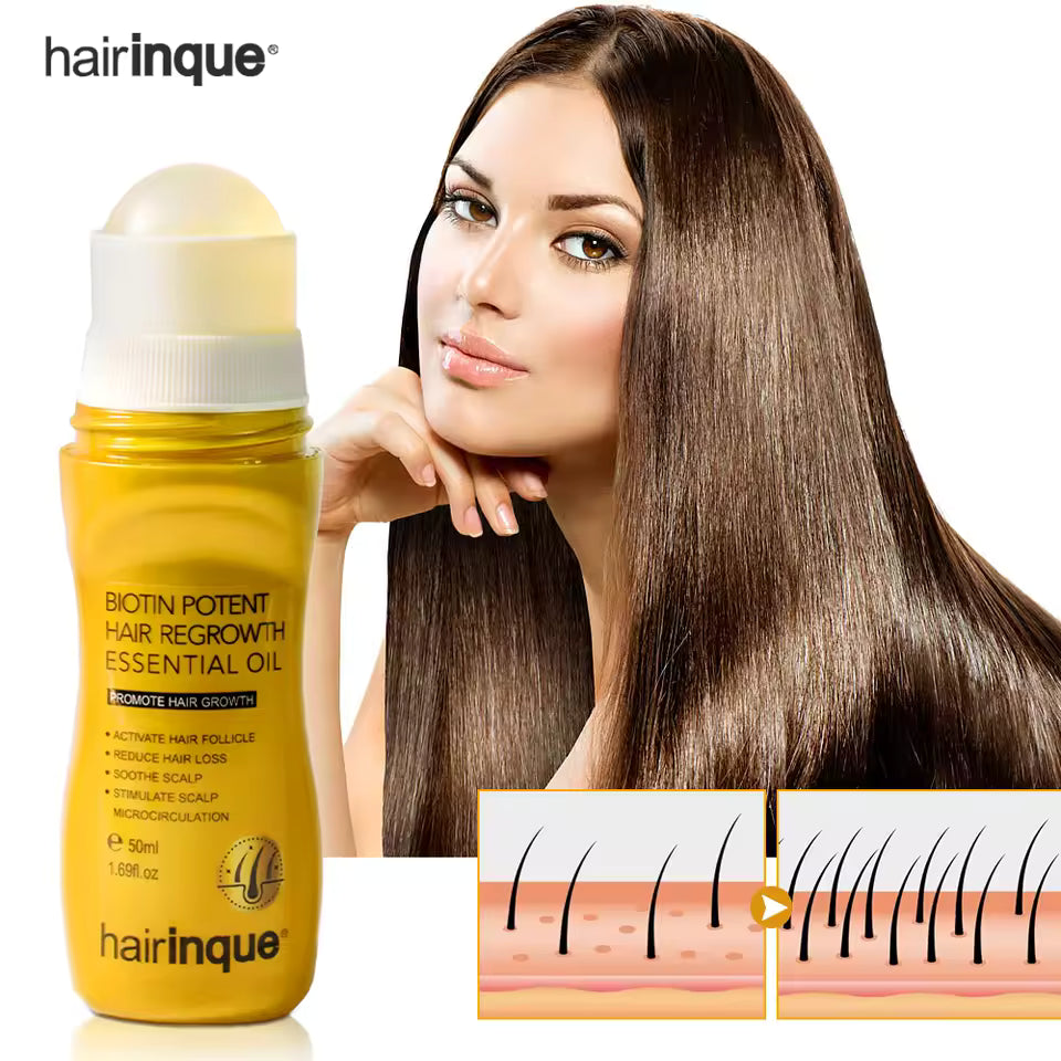 Biotine Forte – Huile Croissance et Renforcement Capillaire