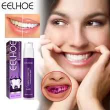 EELHOE Correcteur Violet Pour Dents | Effet Sourire Plus Blanc & Lumineux