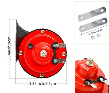 SONIX™Klaxon Électrique Double Ton Ultra Puissant 12V