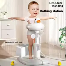 DuckBath™ Tour De Bain Pliable Pour Bébé | Confort, Praticité & Design Canard