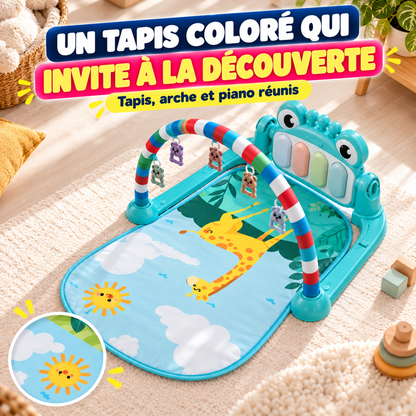 Tapis d'éveil musical pour bébé avec jouets