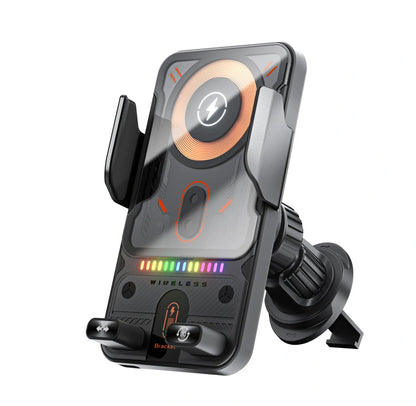 AutoCharge™ – Support et Chargeur Sans Fil 15W Intelligent pour Voiture