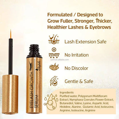 LashVéra™ Eyelash Serum Croissance Intense – Cils Plus Longs, Denses & Sublimés