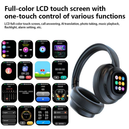 AI SOUNDPRO® Écouteurs Sans Fil AI + Écran LCD