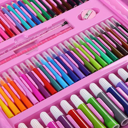 Kit de coloriage Complet 208 Pièces – Créativité Sans Limite