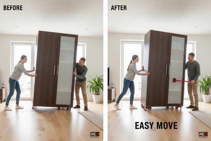 Avant/Après déplacement d'armoire