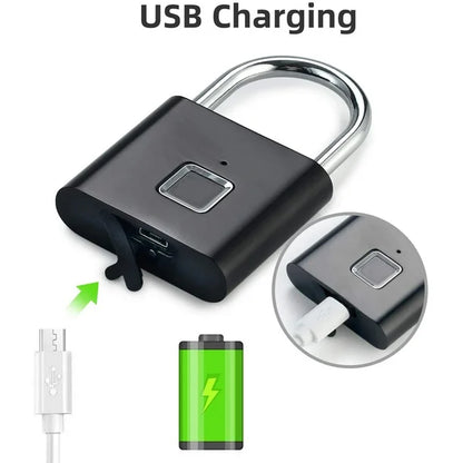 Cadenas intelligent à empreintes digitales