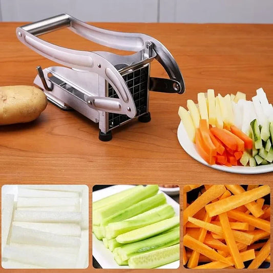 Coupeuse pomme de terre et légumes en acier inoxydable
