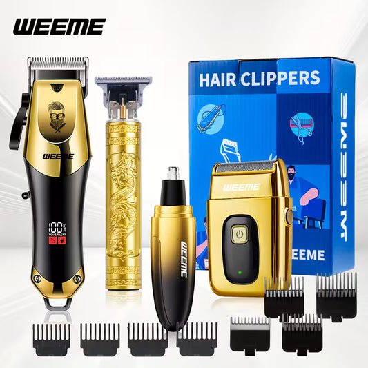 Kit de Toilettage WEEME 4-en-1 – Look Parfait à la Maison