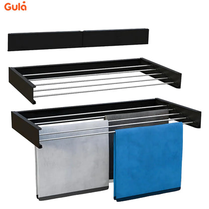 Étendoir Mural Pliable 80 cm – Super pratique & Discret