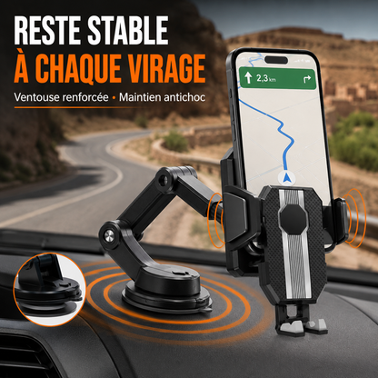 Support Téléphone Voiture Réglable