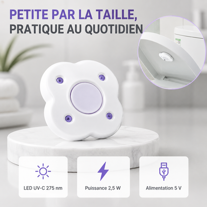 Lampe UV-C Portable pour Toilettes