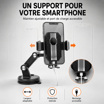 Support Téléphone Voiture Réglable