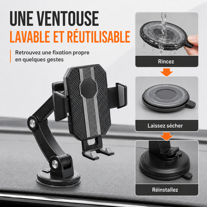 Support Téléphone Voiture Réglable