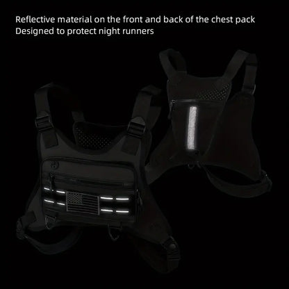 Sac de Poitrine Compact & Étanche –  Clés et Portefeuille à Portée de Main