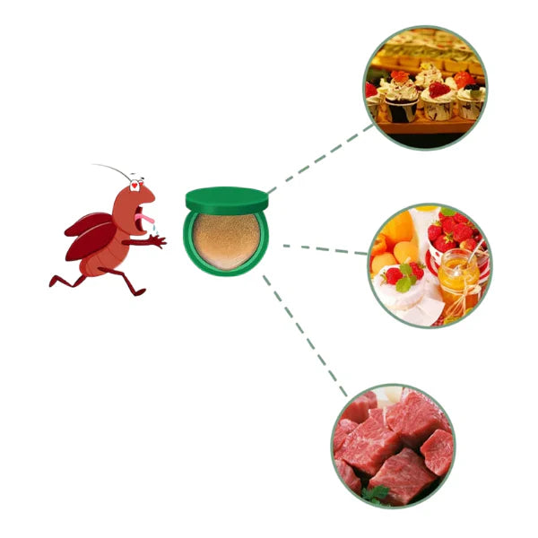Piège à cafards de cuisine  pack 12 pièces