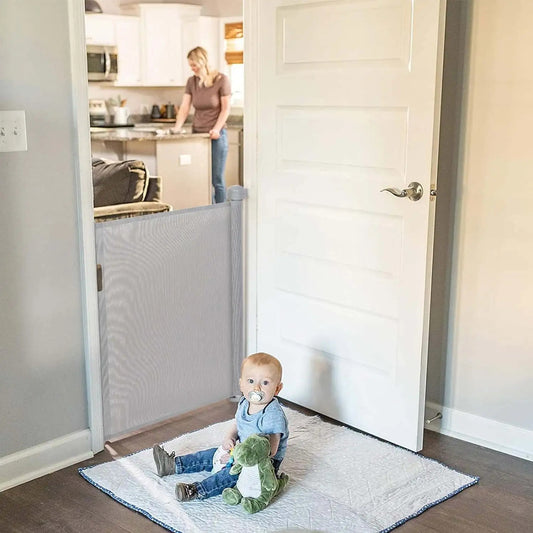 Barrière de Sécurité Rétractable Pour Bébé