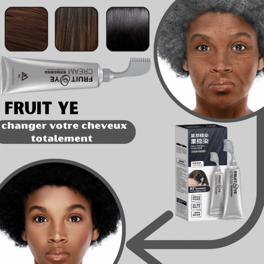 Crème professionnelle de coloration capillaire sans odeur