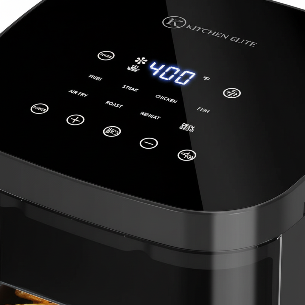 Panneau de contrôle tactile avec écran LED