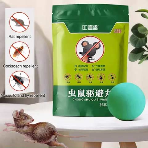 Boule répulsive naturelle pour souris et rats