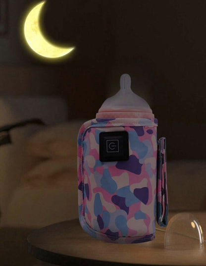 Chauffe-biberon transportable