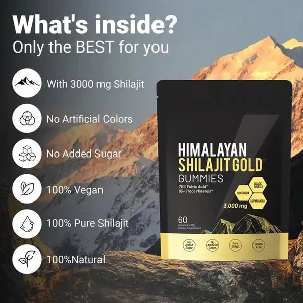 VIVONU® Gummies Shilajit Gold Himalayen