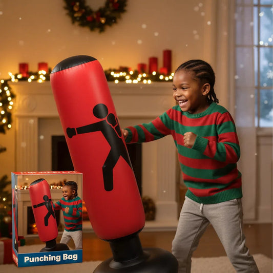 Sac de Frappe Gonflable Ludique  Cadeau Parfait pour Enfants Actifs