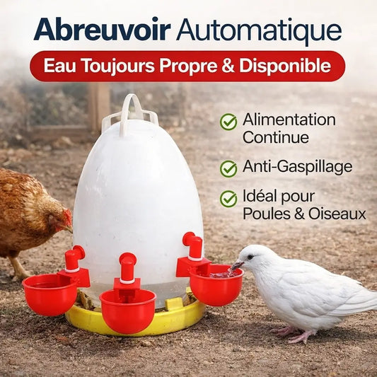 AquaPet™ – Abreuvoir Automatique 15 PCS.