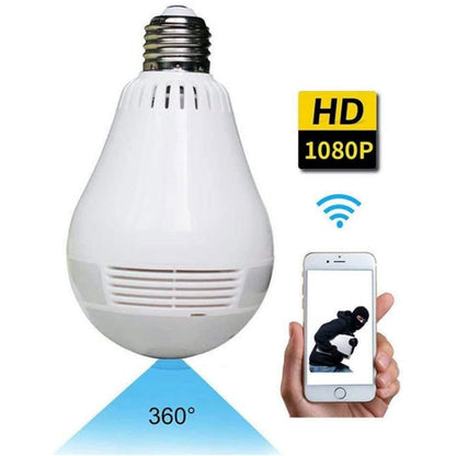 Ampoule - Wifi HD Panoramique 360°