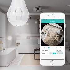 Ampoule - Wifi HD Panoramique 360°